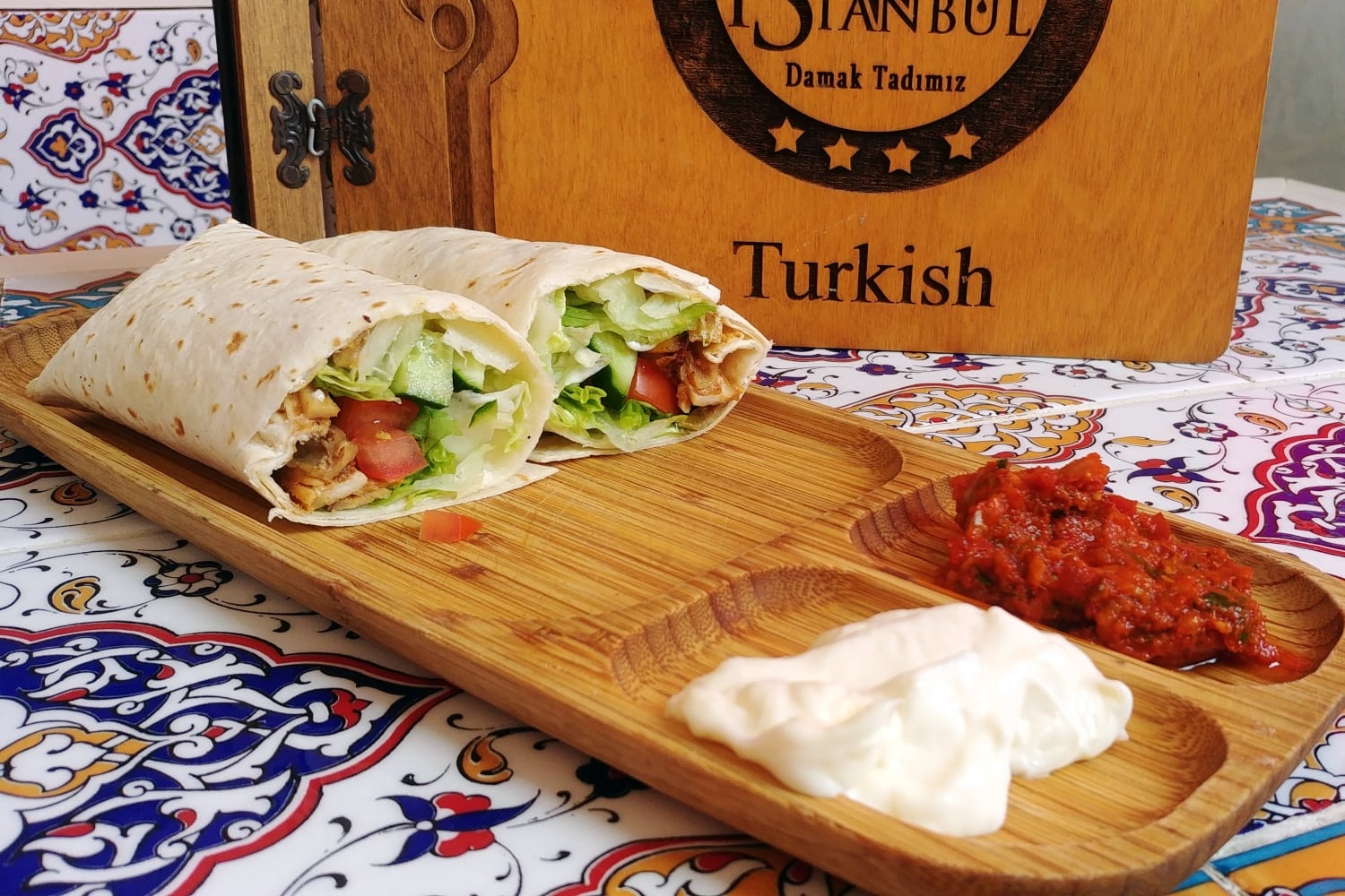 Chicken Shawarma Roll
