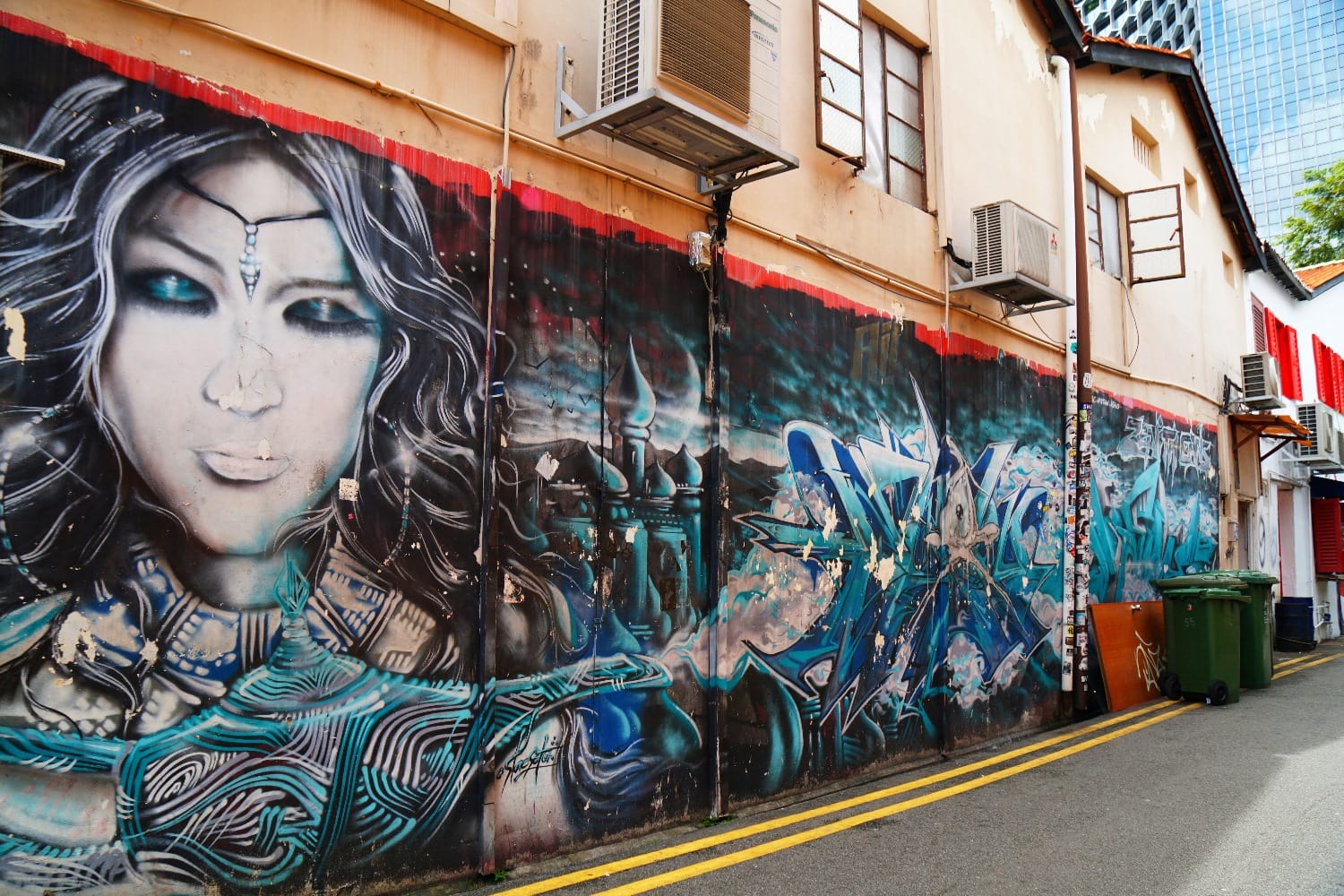 Singapur Streetart von ZNC-Crew
