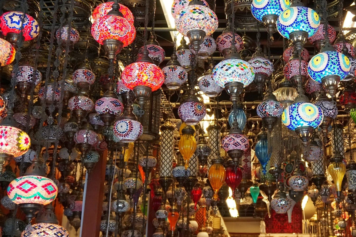 Lampen arabisches Viertel Singapur