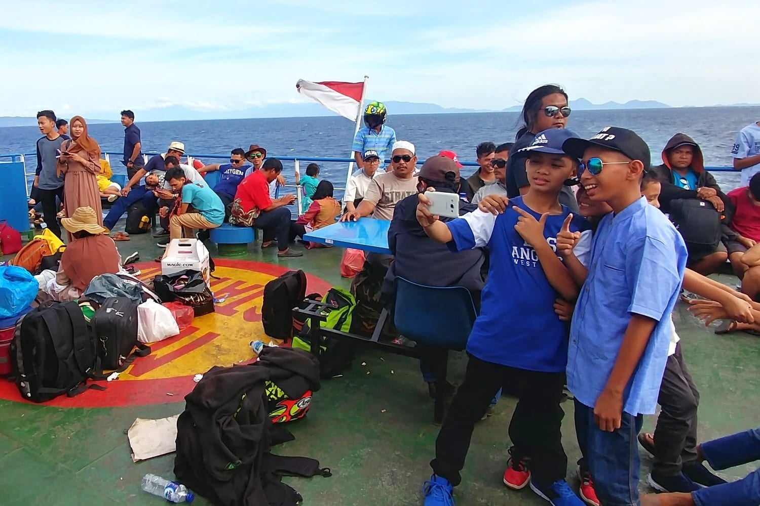 Pulau Weh Fähre Deck