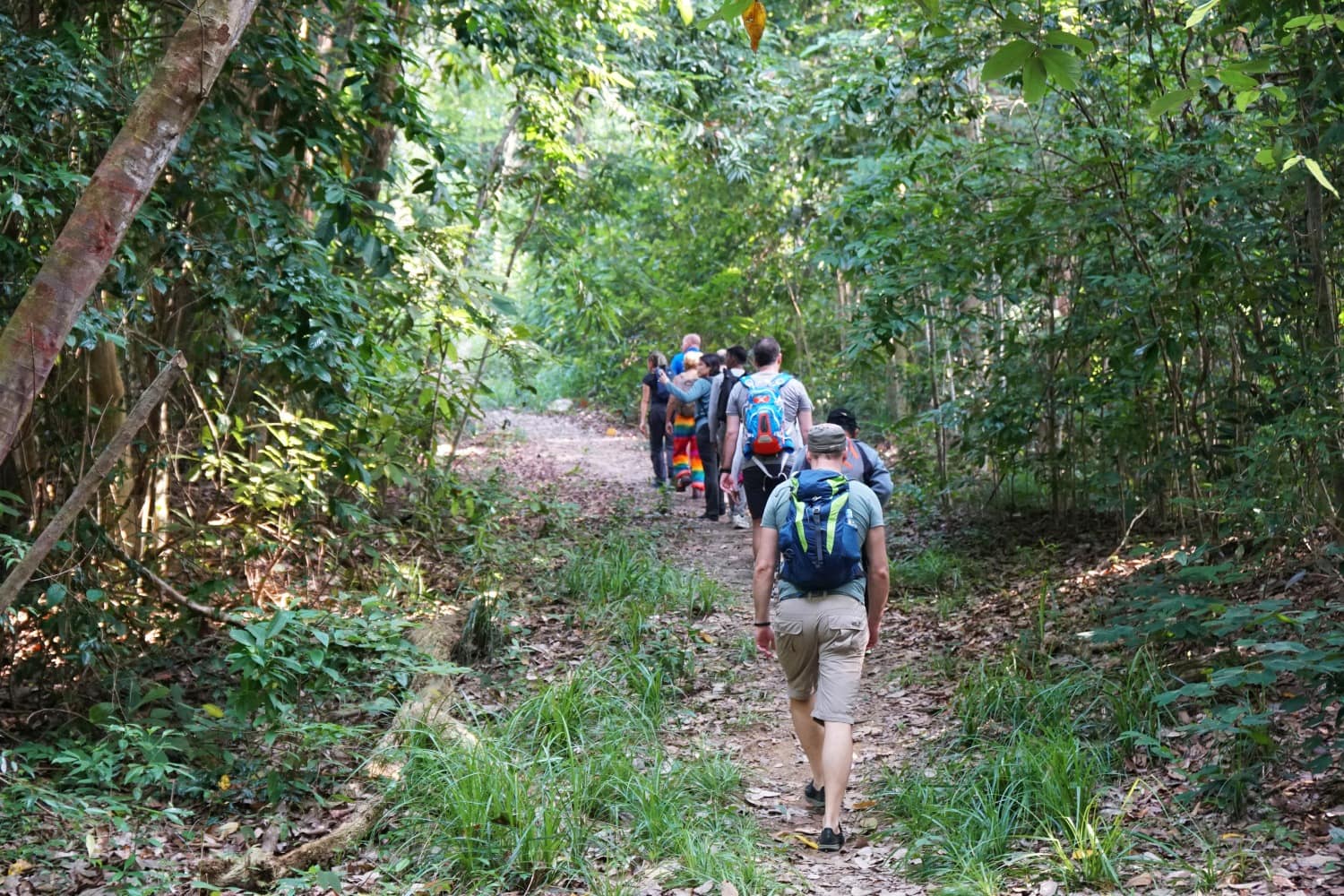 wandern auf Pulau Jerejak