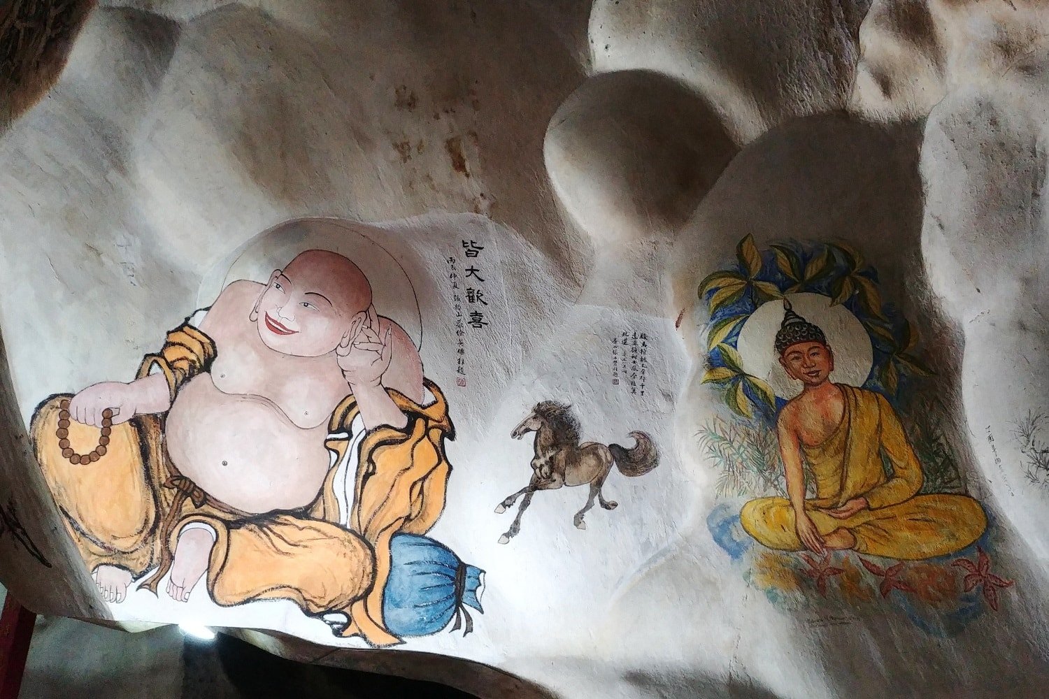 Perak Tong Cave Wandmalereien