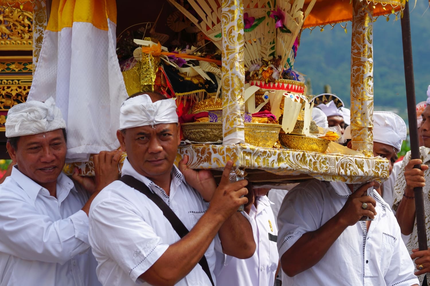 Bali Hindu-Prozession