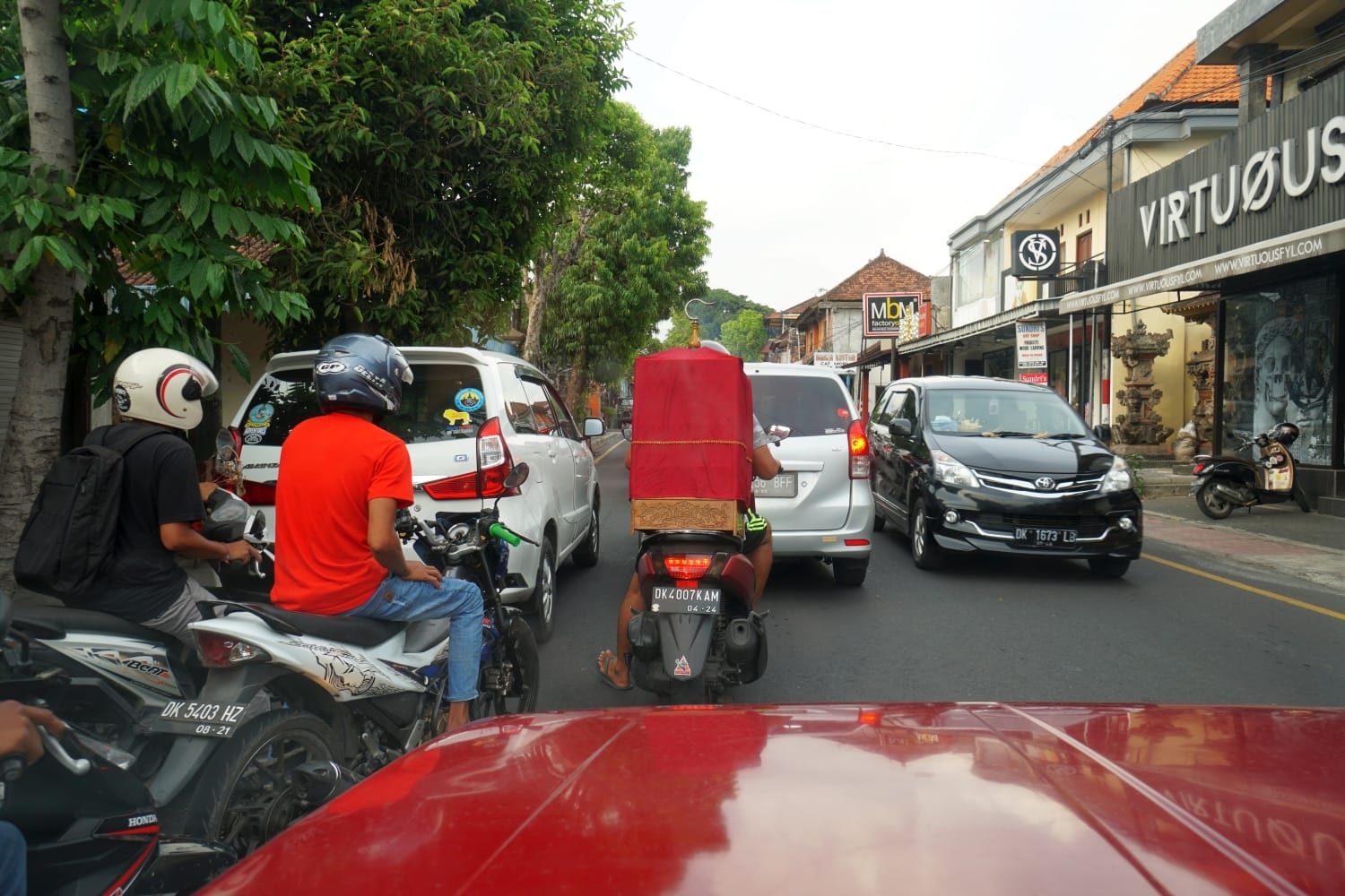 Verkehr auf Bali