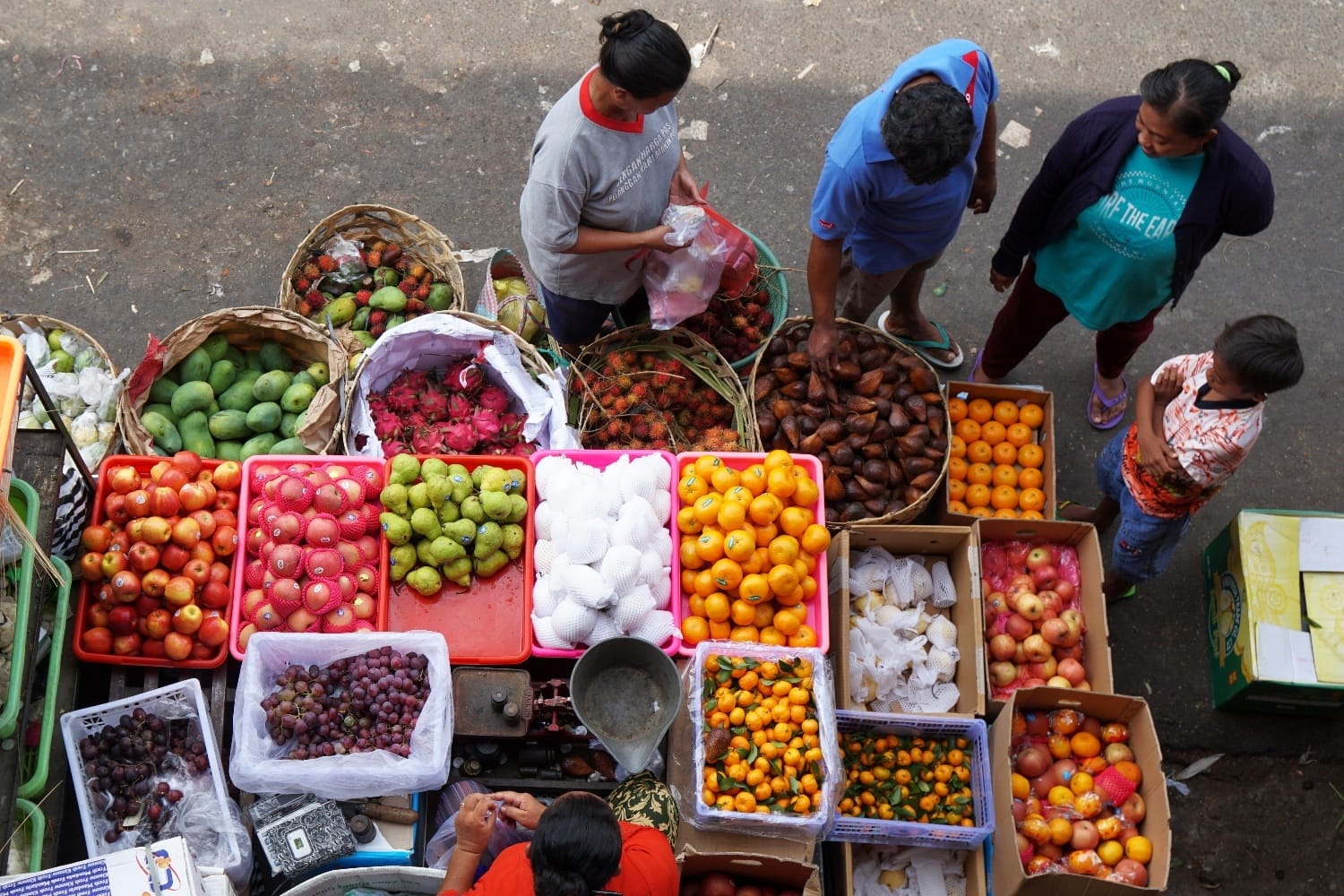 Wet Market Bali Obst