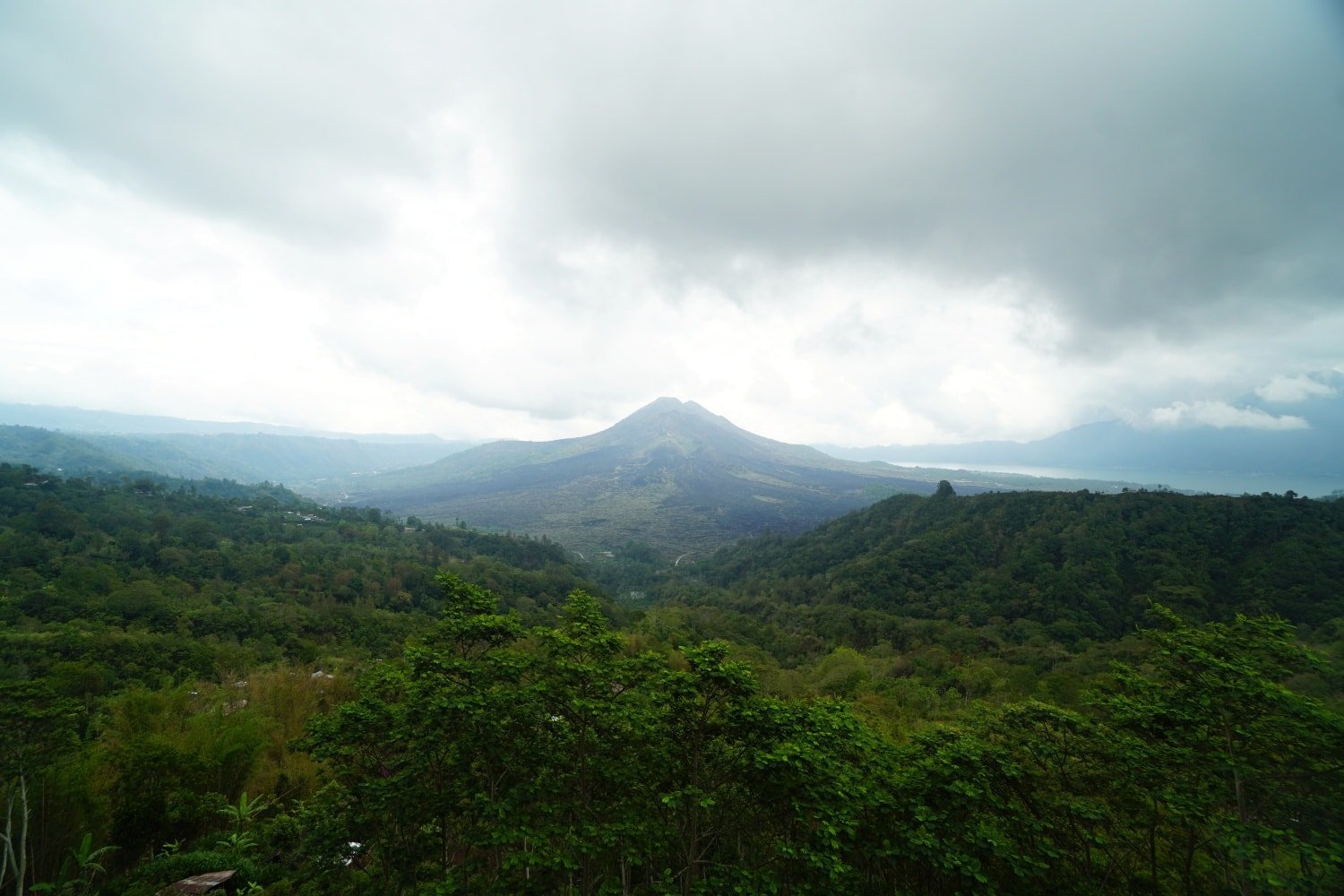 Aussicht Vulkan Batur