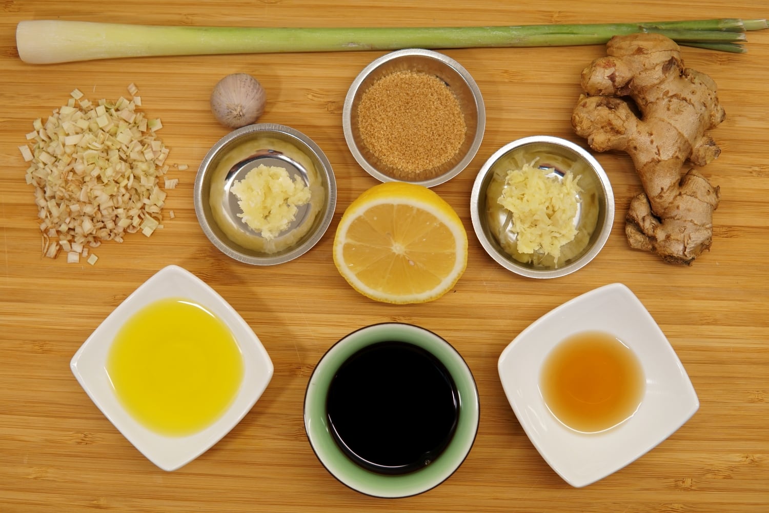 Zitronengras Hähnchen Marinade Zutaten